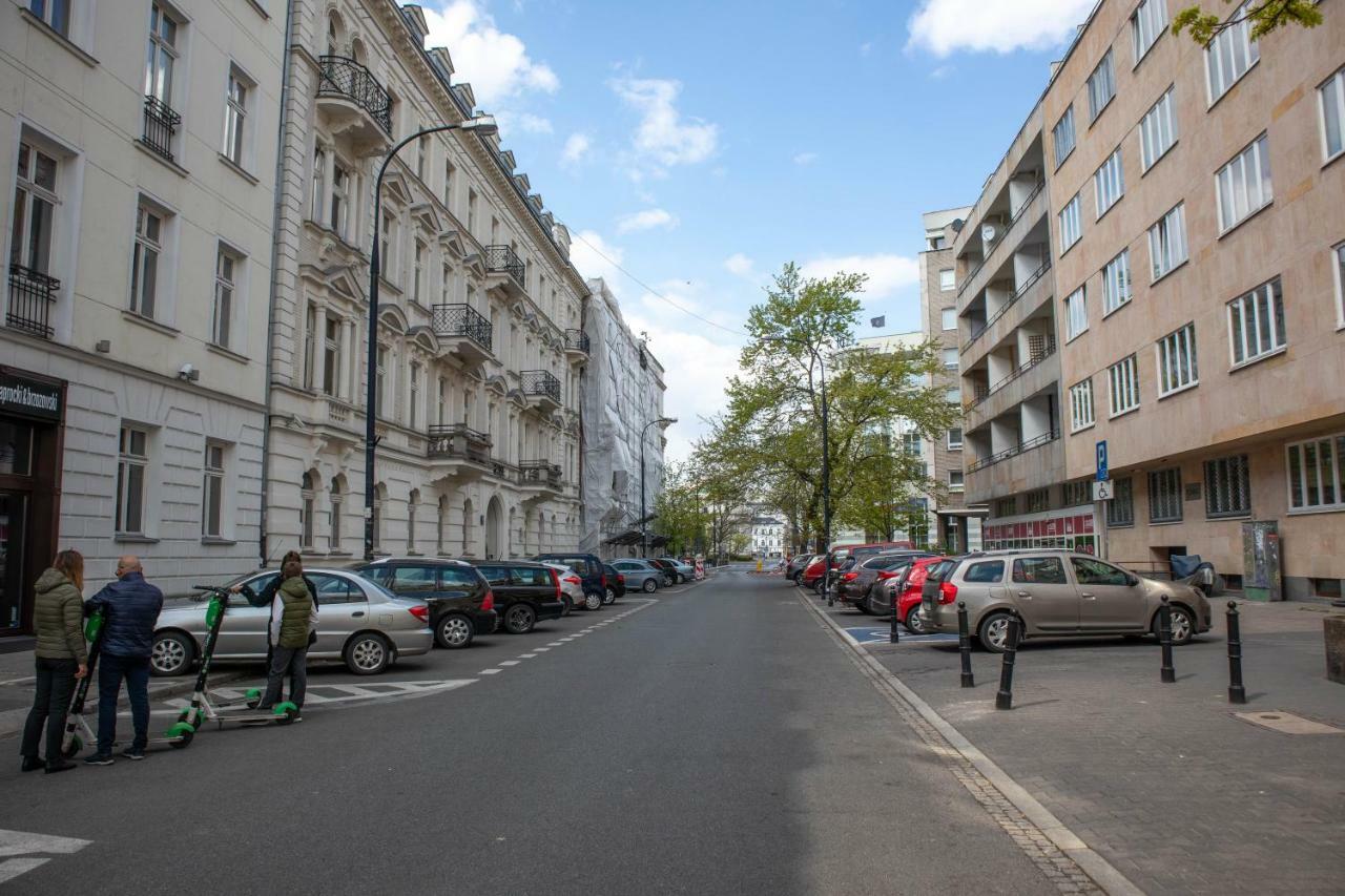 Warszawa, Centrum, Wiejska 15, Kamienica Appartement Buitenkant foto