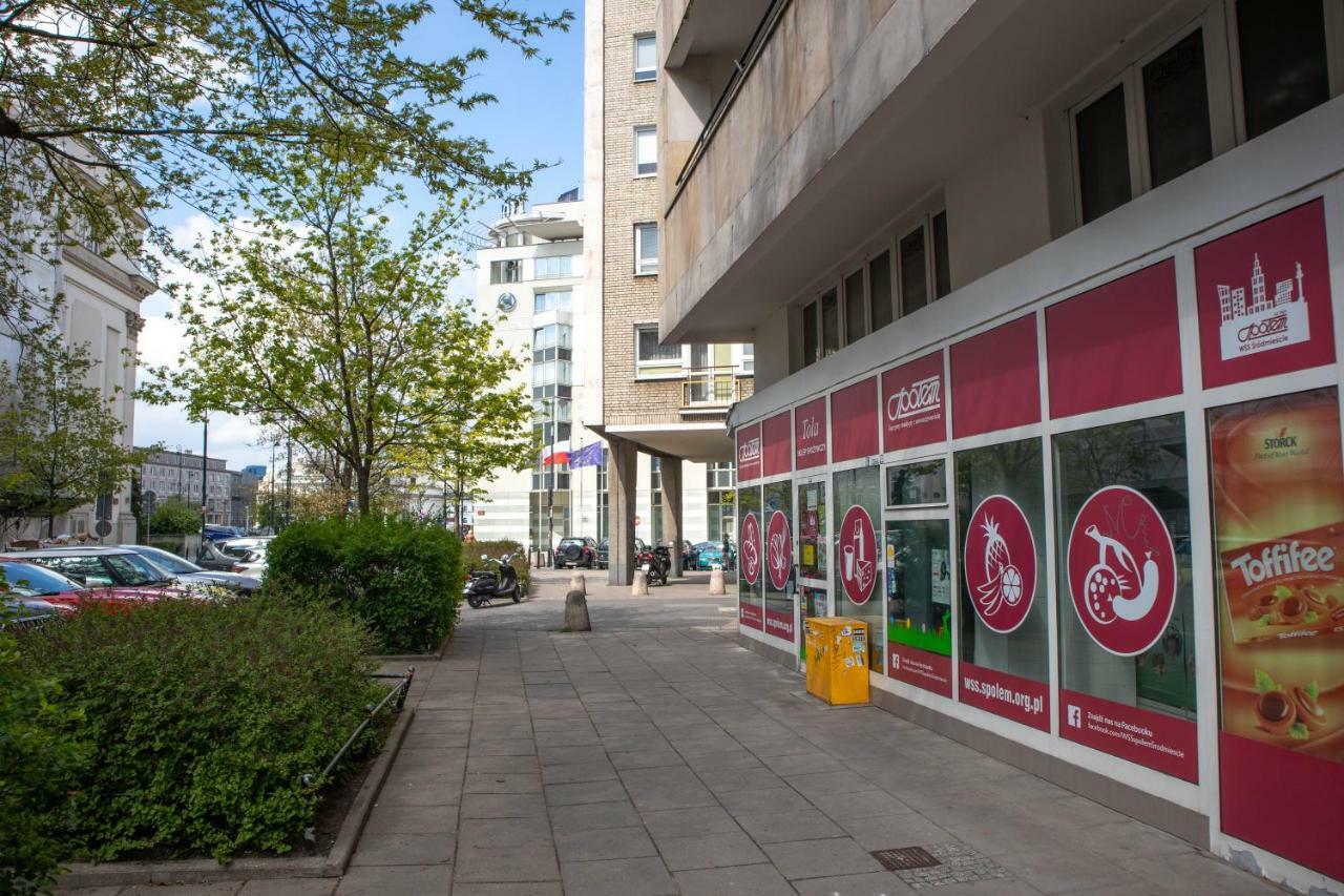 Warszawa, Centrum, Wiejska 15, Kamienica Appartement Buitenkant foto